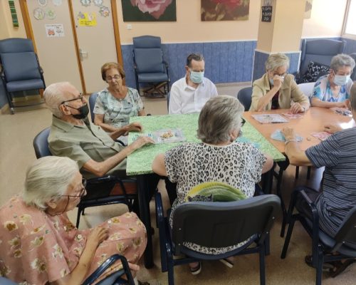 terapia ocupacional - taller juegos de mesa bingo